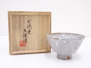 京焼　中村東洸造　倣井戸茶碗